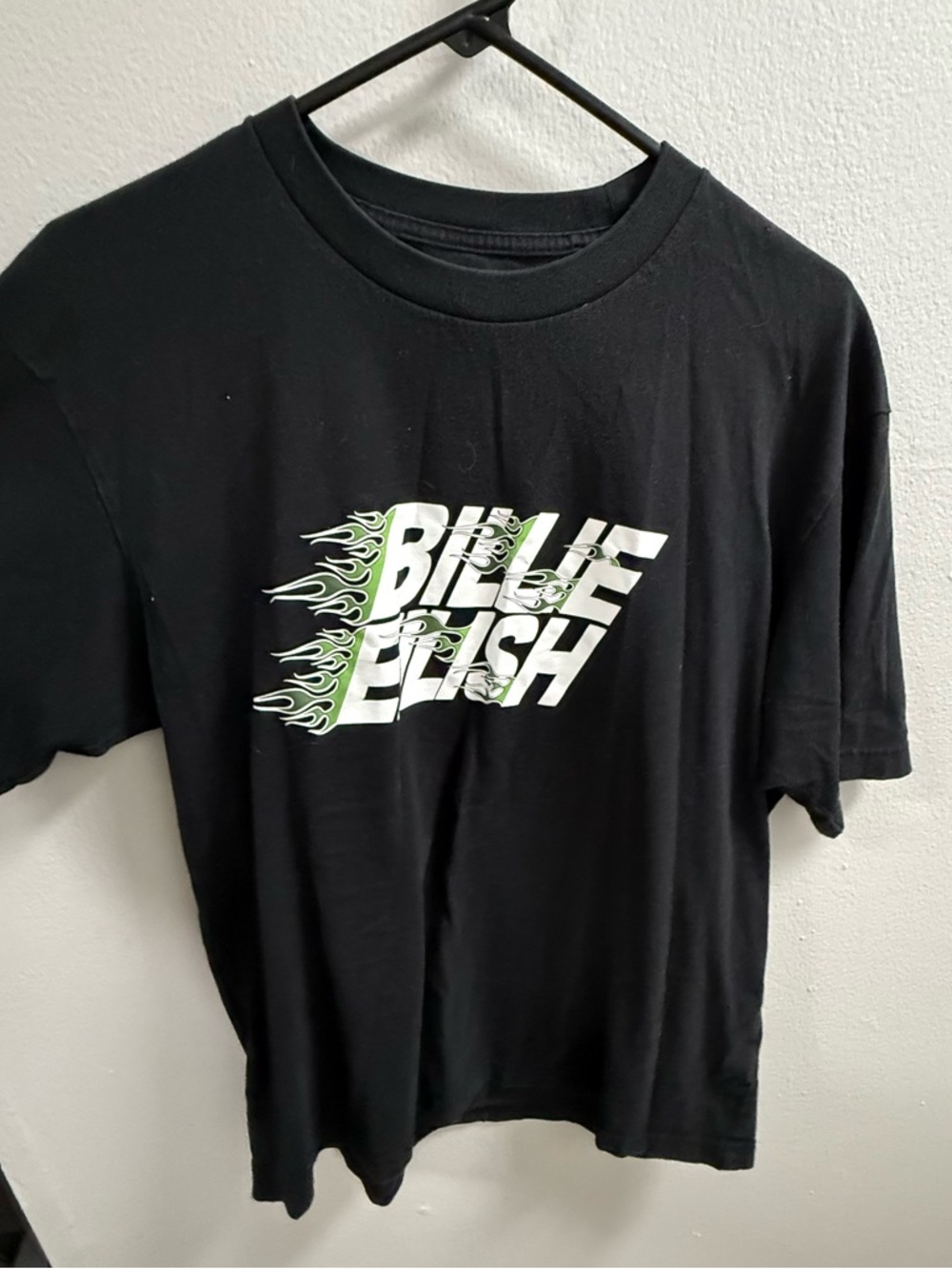 Black & Green Billie Elish Graphic Tee